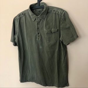 Men’s Calvin Klein Faded Green Polo